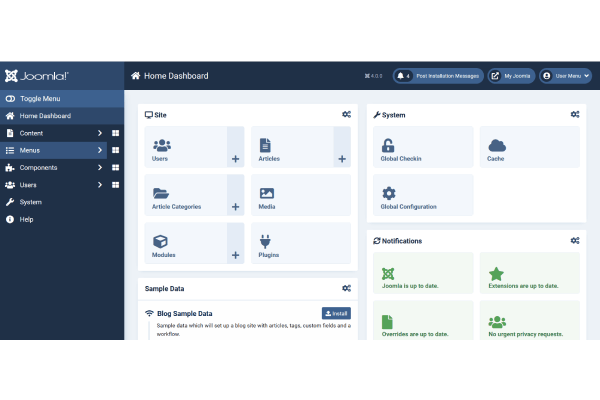 Joomla Hosting - feature