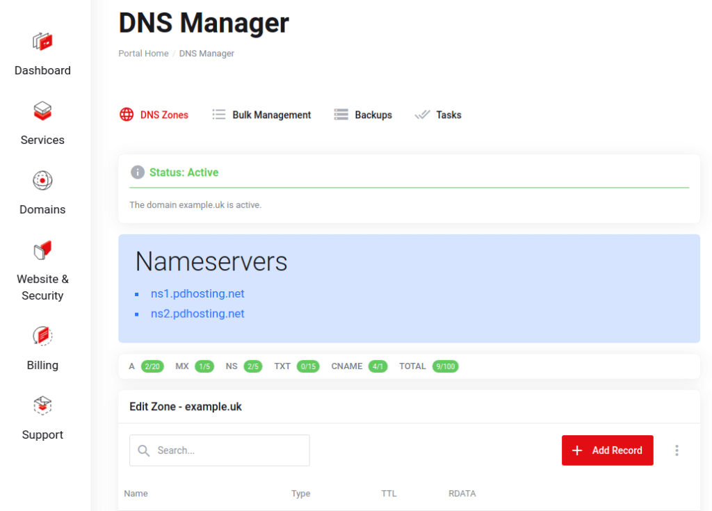 DNS Management