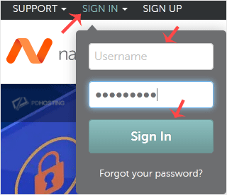 NameCheap Login