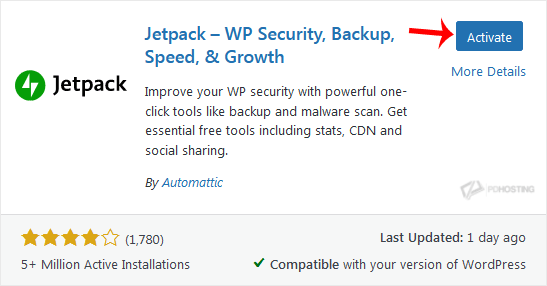 WordPress Plugin Activate
