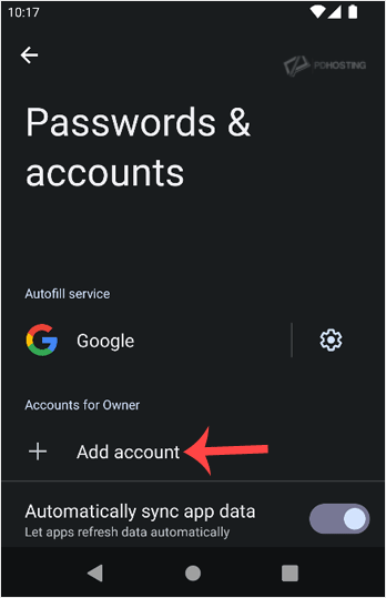 Add account