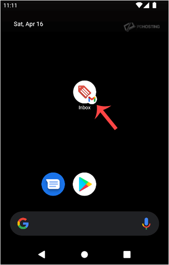 Home screen