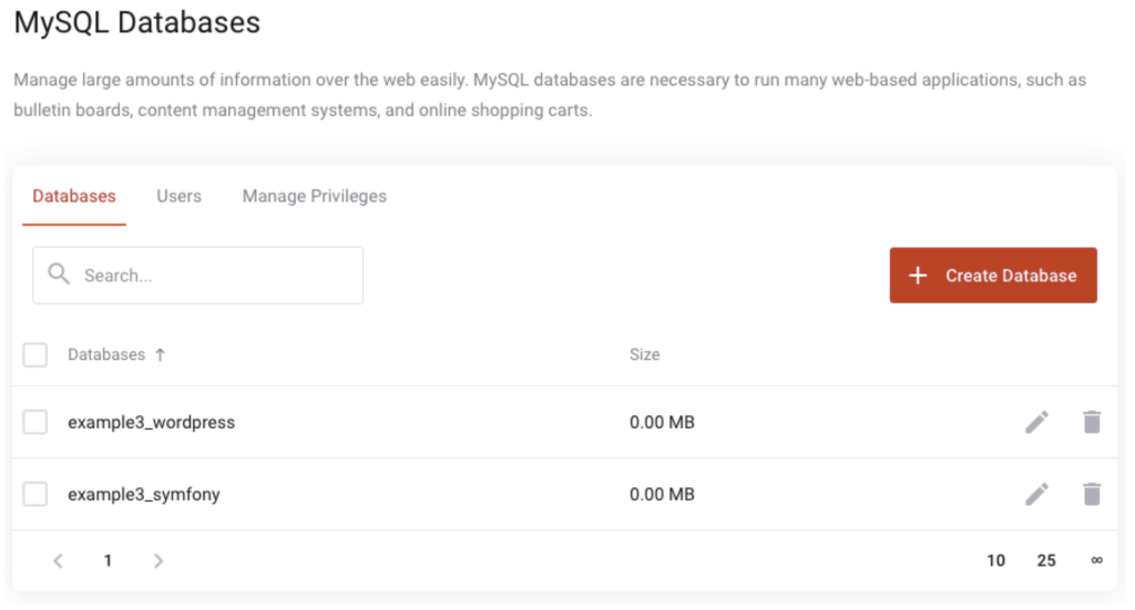 Manage your MySQL database with PD Hosting