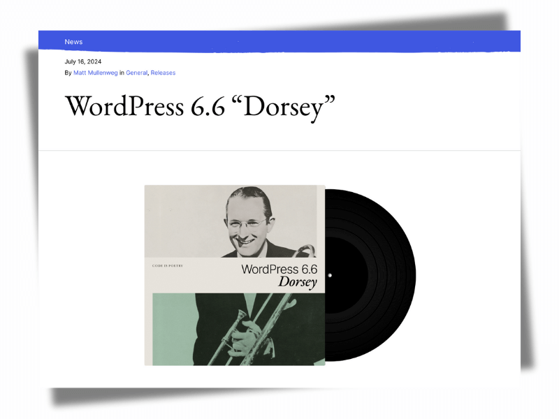 WordPress 6.6 Release